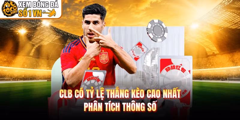 CLB Có Tỷ Lệ Thắng Kèo Cao Nhất – Phân Tích Thông Số
